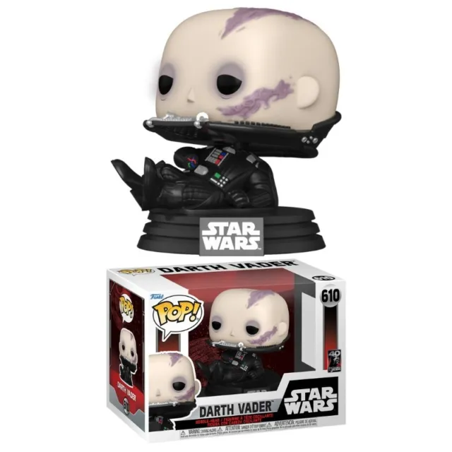 FUNKO POP! STAR WARS: Return of the Jedi 40th - Darth Vader (Unmasked) [New Toy]