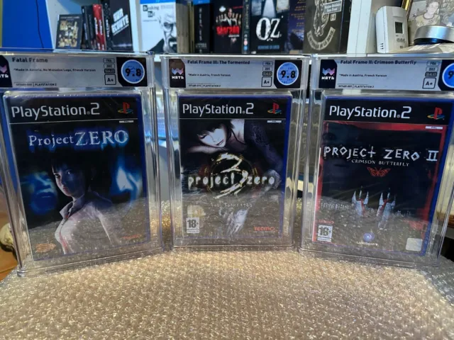 lot project zero  1, 2 et 3 sous blister  ps2 💰 WATA  SEALED 💰 FR