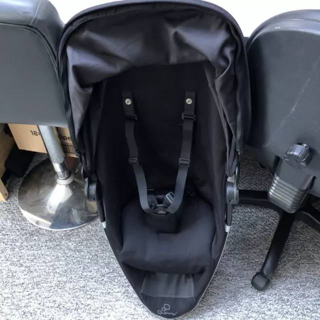 Quinny Zapp xtra 2 Seat Unit in black