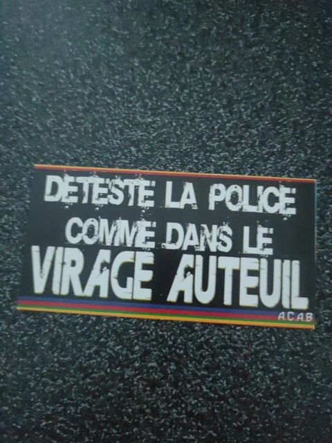 Liberté pour les stickers | Supras Auteuil 1991 / Paris Saint