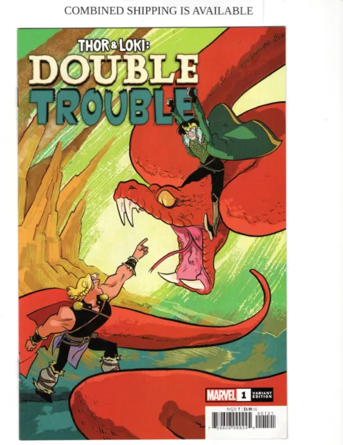 Marvel Comics Thor And Loki: Double Trouble #1 NM-M Variant Cover