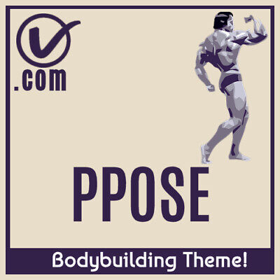 PPOSE.COM | Modeling And Bodybuilding Posing Theme LLLLL COM Domain Name 5L