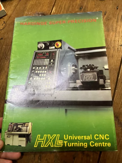 Hardinge C-65 Hxl Universal Cnc Turning Centre Brochure