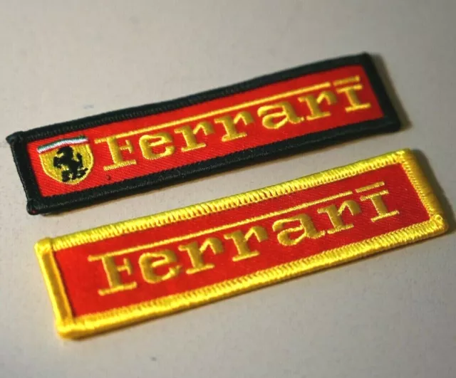 Ferrari Formule Un de Course S. P.A.Cavallino Rampante Repasser Logo 2-TAB