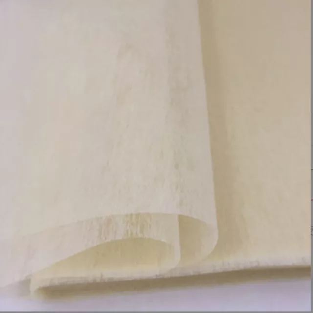 Rice White Handmade Paper  Textured Paper Printmaking Paper  for DIY