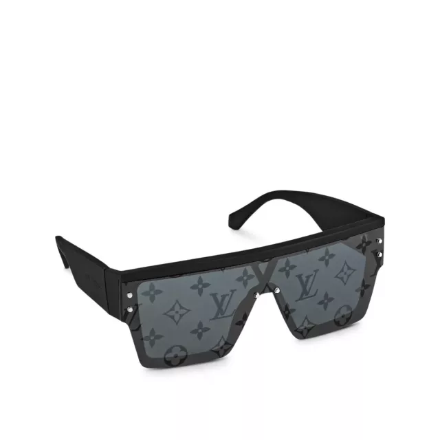 LOUIS VUITTON Sunglasses LV Waimea Black Monogram Z1082E Shades $194.94 -  PicClick