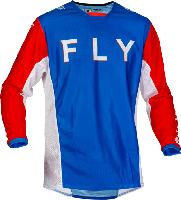 Fly Racing Kinetic Maille S. E. Kore Jersey Sm Rouge/Blanc/Bleu 377-317S