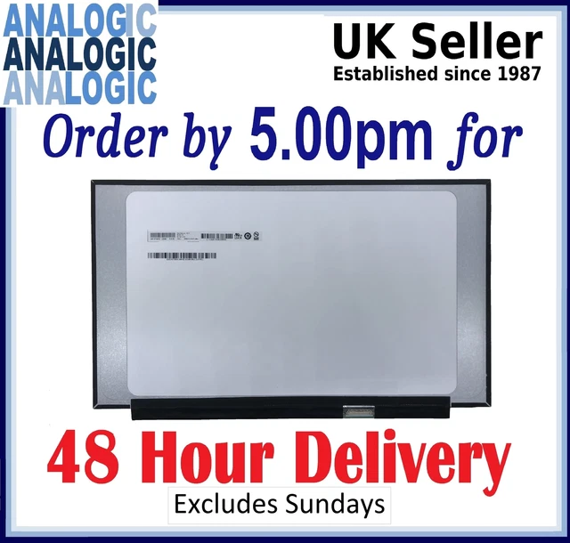Compatible Innolux N156HCN-EBA HP Rev.C6 15.6” FHD Glare In-Cell Touch Screen