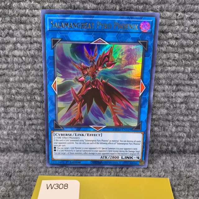 Salamangreat Pyro Phoenix MP20-EN169 YuGiOh 2020 Ultra Rare NM/LP