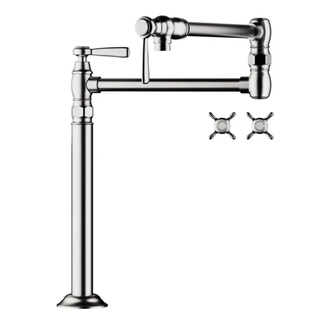 Hansgrohe Axor Montreux 22 1/4"-Inch Double Handle Deck Mounted Pot Filler
