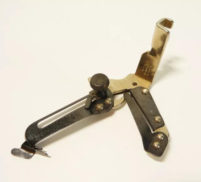Vintage Singer Simanco 5/64 Rolled Hemmer Foot Attachment 120855 Sewing  T602