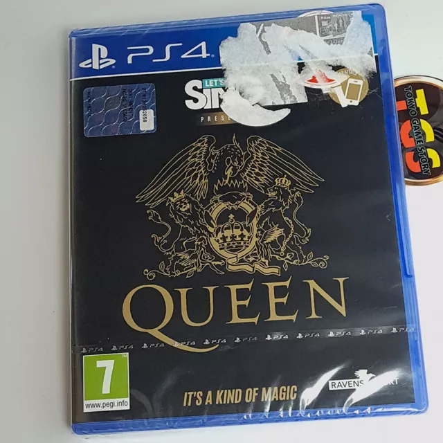 Let's Sing QUEEN PS4 EU Music Game in FR-EN-DE-ES-IT-JP NEW It's a Kind of Magic