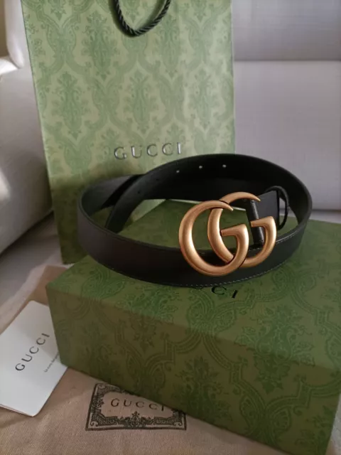 Cintura Gucci Originale Completa Di Scatola Size 85