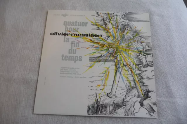 Olivier Messiaen Lp Quatuor Pour La Fin Du Temps. Erato Stu 70156