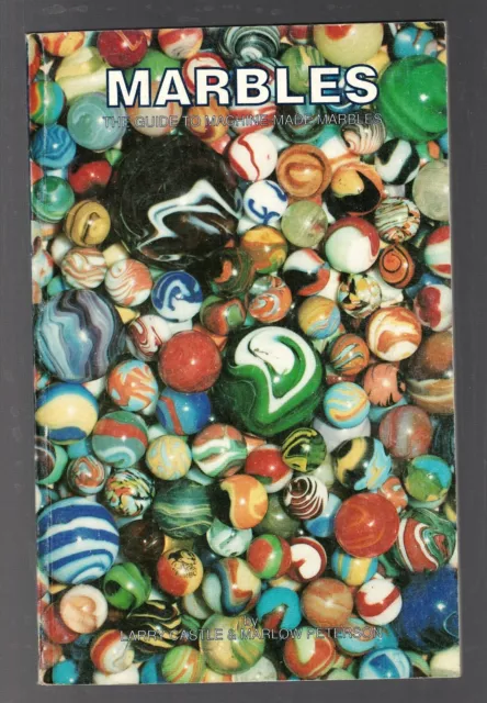 1993 Marbles Price Guide to Machine Made Marbles by Larry Castle, Signed