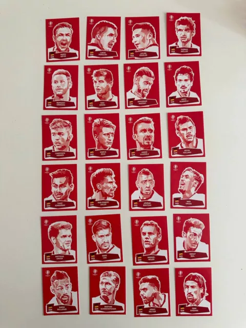 Panini EM 2016 Frankreich Sondersticker Coca Cola - Auswahl aus 24 Sticker