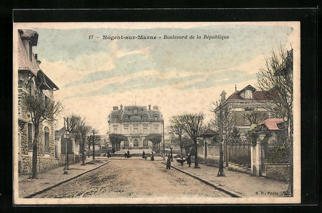 CPA Nogent-sur-Marne, Boulevard de la République