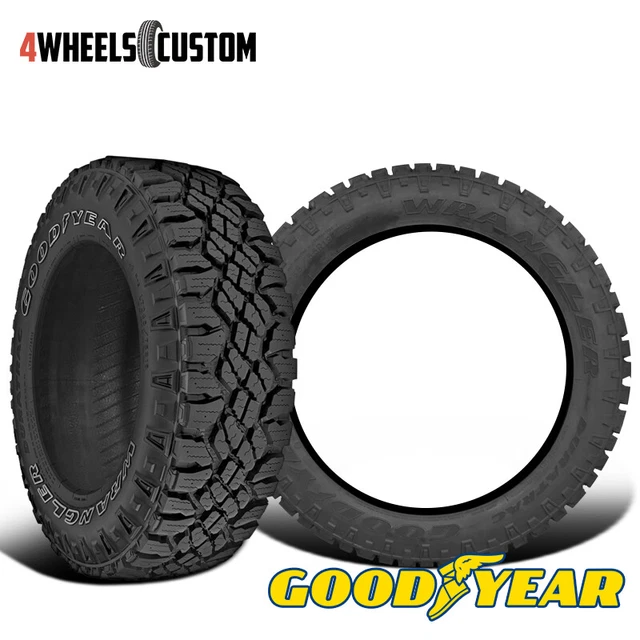 2 X New Goodyear Wrangler DuraTrac 31/10.5R15 109Q All-Terrain Commercial Tire