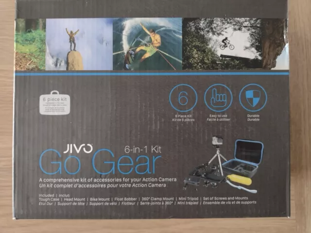 JIVO GoGear 6-in-1 Kit for GoPro