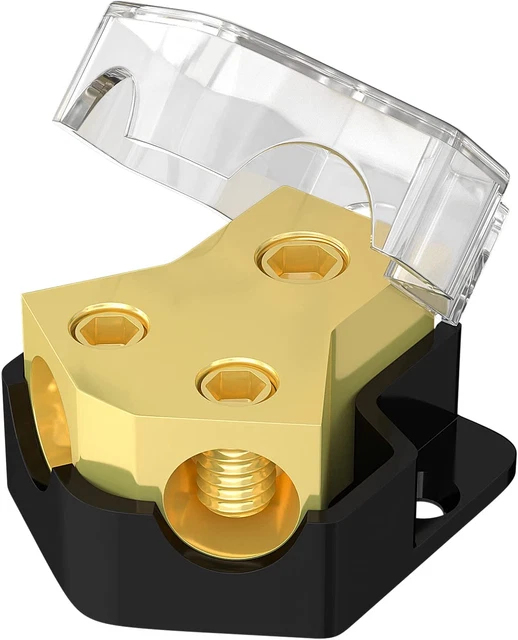 POWER DISTRIBUTION BLOCK Car Audio 2 Way Ground Distribution Block 0/2