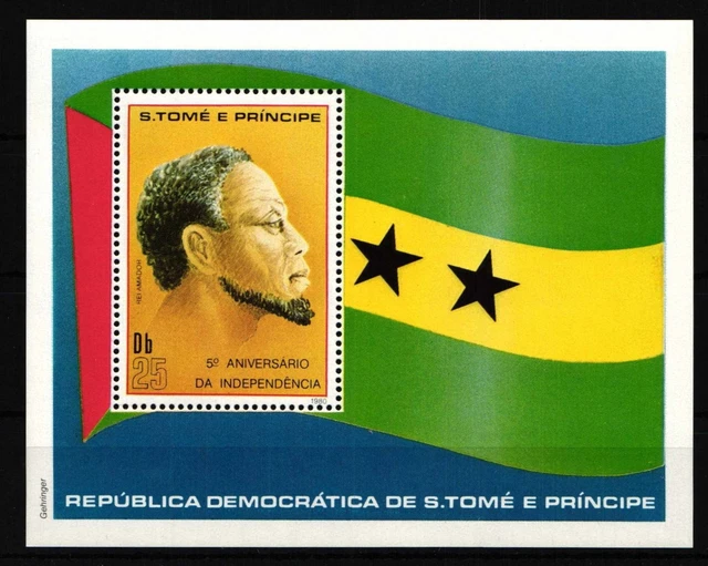 São Tomé und Príncipe Block 46 postfrisch #HV130
