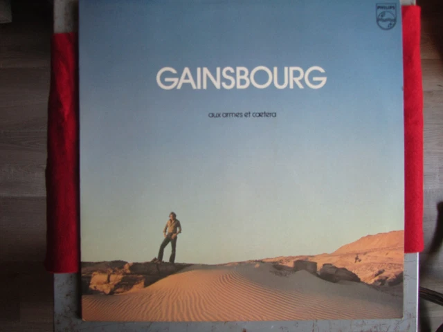 vinyle 33t gainsbourg,aux armes et coetera
