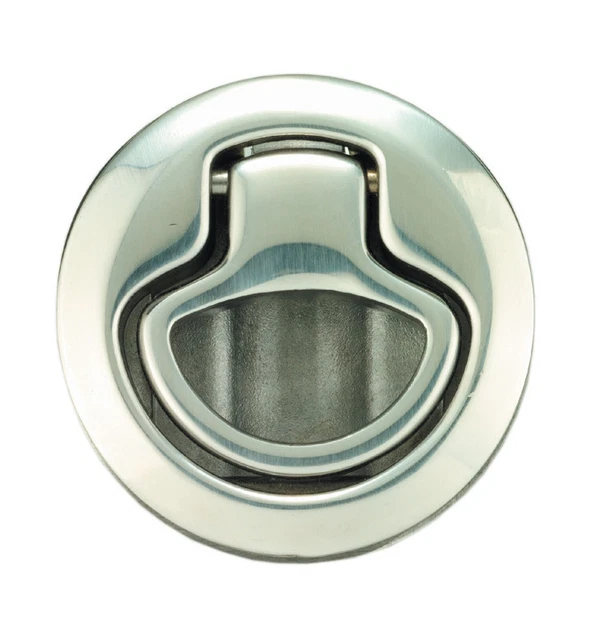 #Marine Boat Stainless Steel 316 Flush Pull Slam Latch Hatch Lift 2"D