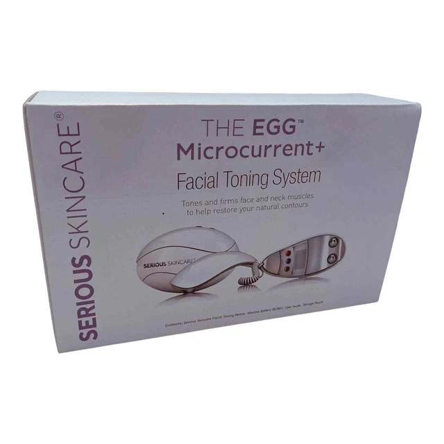 The EGG Microcurrent+Facial Toning Sys. by Serious Skincare NEW w/Free Shipping