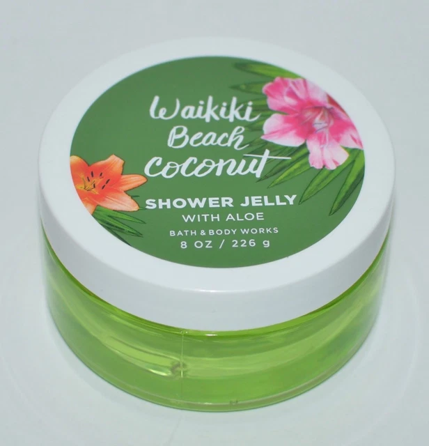 BATH & BODY Works Waikiki Beach Coconut Shower Jelly Tub Gel Wash 12.