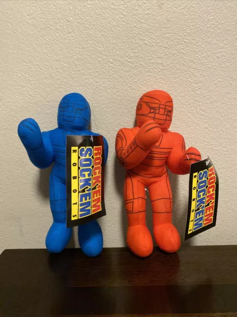 Rock’em Sock’em Robots Plush (Red & Blue)