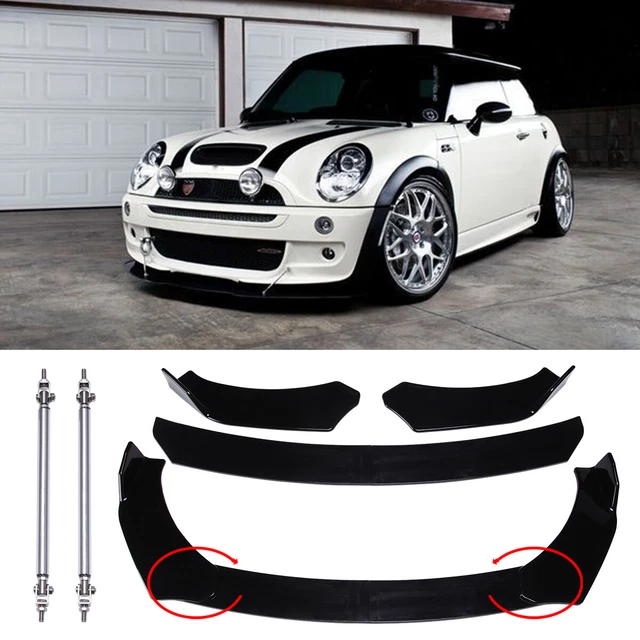 FRONT BUMPER LIP Splitter Body Kit For MINI Cooper R53 R55 R56 R58 R60