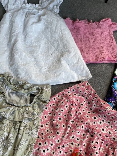 girls clothes bundle age 5-6 years Dresses Next H&M Primark George Holiday 6