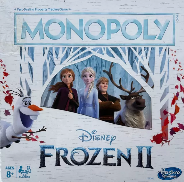 Monopoly Disney Frozen 2 Edition Board Game by Hasbro 2018 (8yrs+) ~ NEW