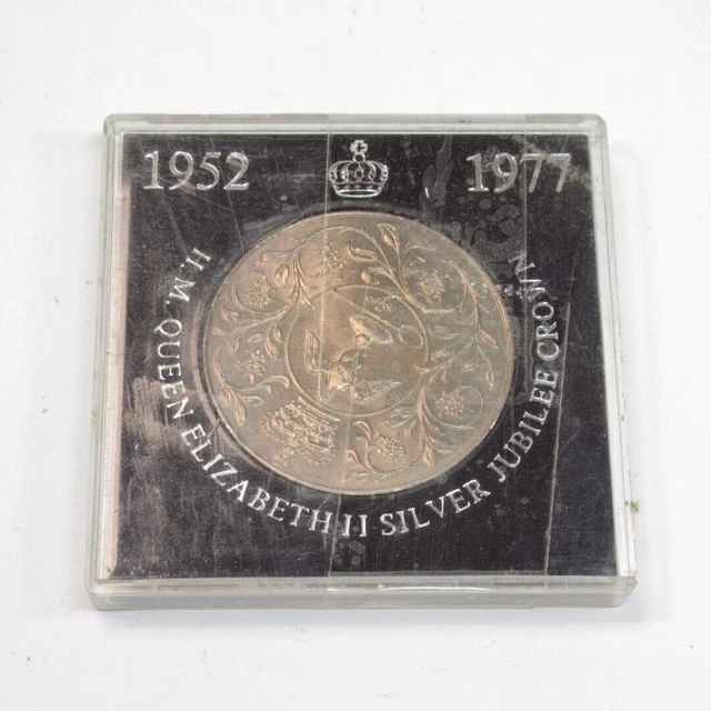 NATWEST SILVER JUBILEE Crown Coin H.M. Queen Elizabeth II 19521977 in