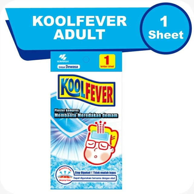 [CAP LANG] Kool Fever Help Relieve Fever Ready to Use for Adult