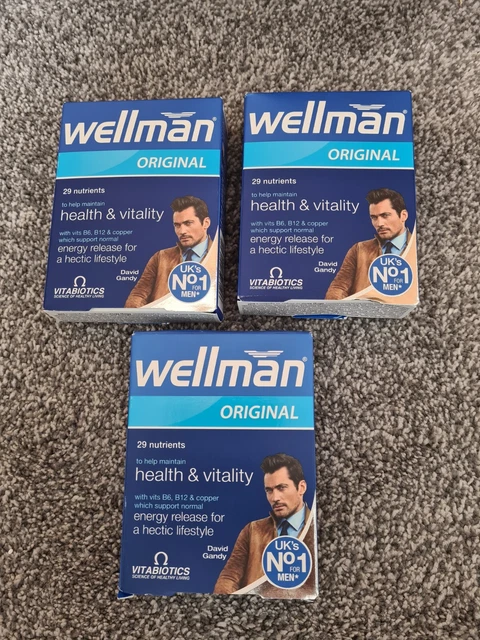 Wellman Label WELLMAN ORIGINAL VITABIOTICS X3. £15.00 - PicClick UK