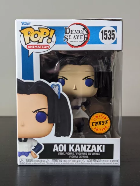 Funko Pop! Demon Slayer: Kimetsu no Yaiba - Aoi Kanzaki CHASE #1535 BOX DAMAGE