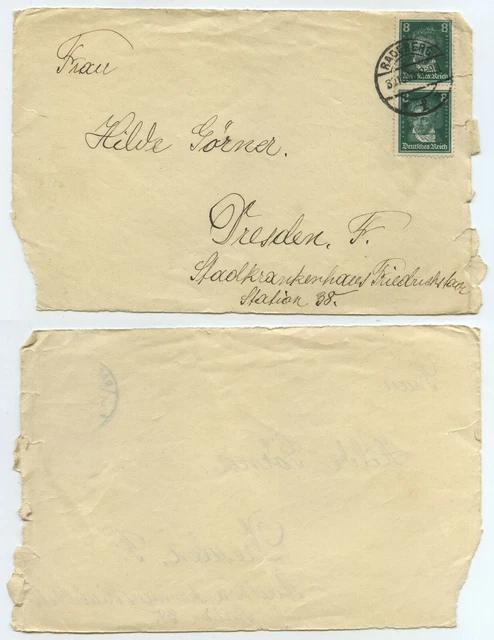 75792 - Briefvorderseite - Radeberg 30.10.1928 nach Dresden