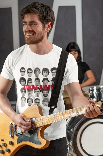 T-shirt meme regalo divertente V Talking Heads Once In A Lifetime Cover vinile punk rock