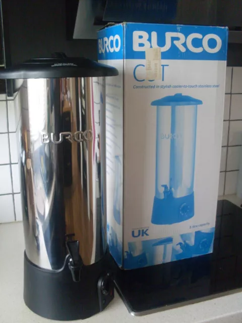 Hot water boiler urn. 8Ltr. "Baby BURCO" Catering, Events. Excellent condition.