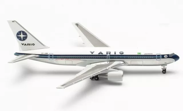 New! Herpa 536448 VARIG Boeing 767-200 (legacy) reg. PP-VNN  1:500 diecast model