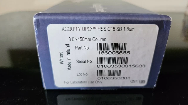 Acquity UPC HSS C18 SB 1.8um 3.0x150mm Column Part Number 186006685