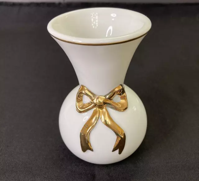 Vtg Franklin Mint Vase House of Igor Carl Faberge Empress Winter Bouquet 24K Gld