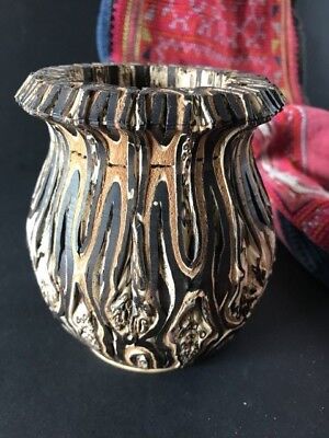 New Zealand Black Mamaku Ponga Tree Fern Vase (c) …beautiful display...