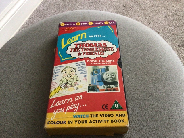 Thomas Tank Engine Learning LEARN WITH THOMAS The Tank Engine (Down The Mine & Other Stories) - Vhs ...