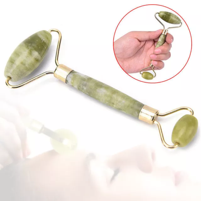 Cuerpo Cuidado Masajeador Herramienta Natural Facial Jade Rodillo Gua Sha Guasha 3