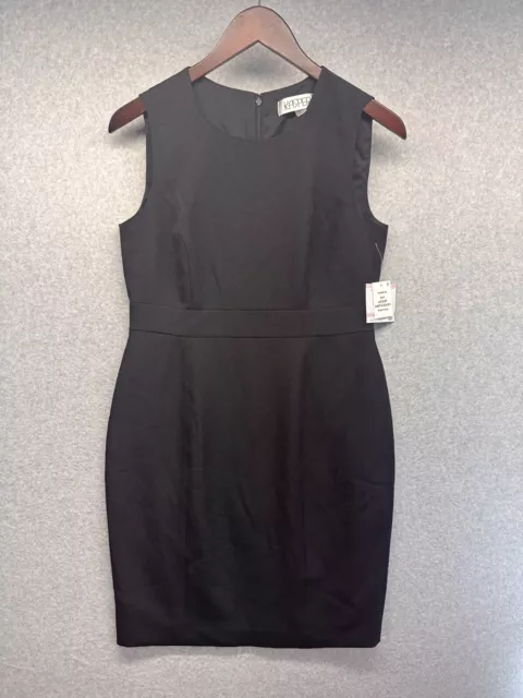Kasper Womens Dress Black Shift Sleeveless Size 6P NWT