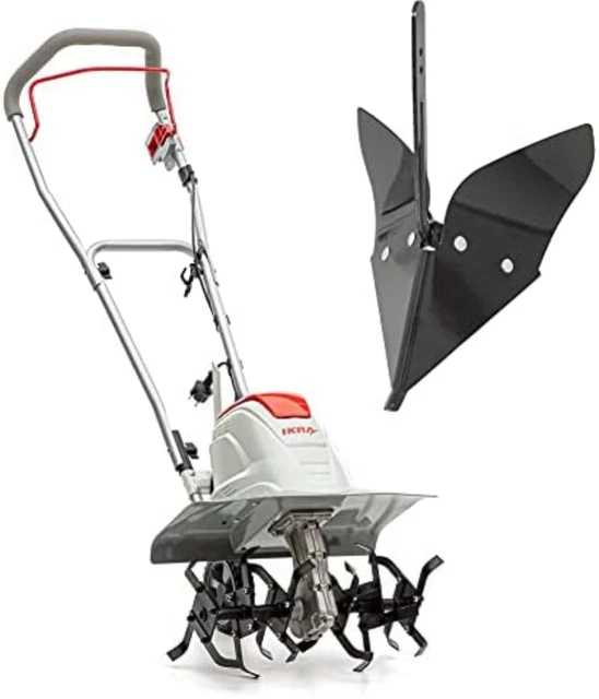 Motozappa Elettrica IKRA FEM 1500 - Larghezza Lavoro 17-45cm, Profondità 23cm, 1500W, 24 Lame - Foto 2