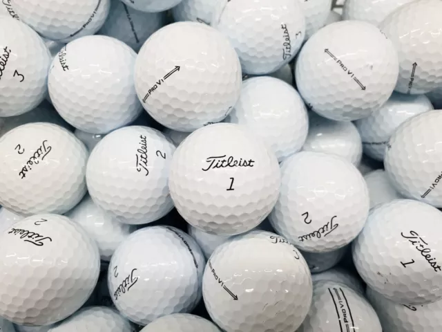 2 Dozen Titleist Pro V1 2022 Year Latest Model Golf Balls AAA / Standard Grade.