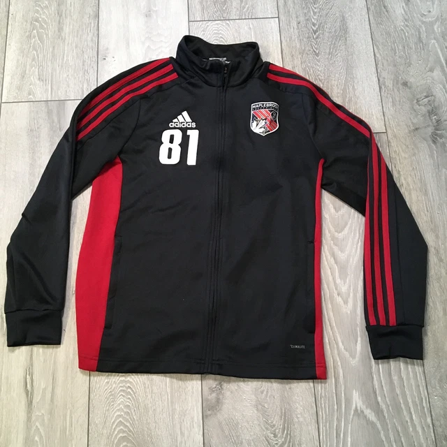 Giacca da pista nera Adidas Maplebrook club Minnesota - 13-14 anni ragazzi L